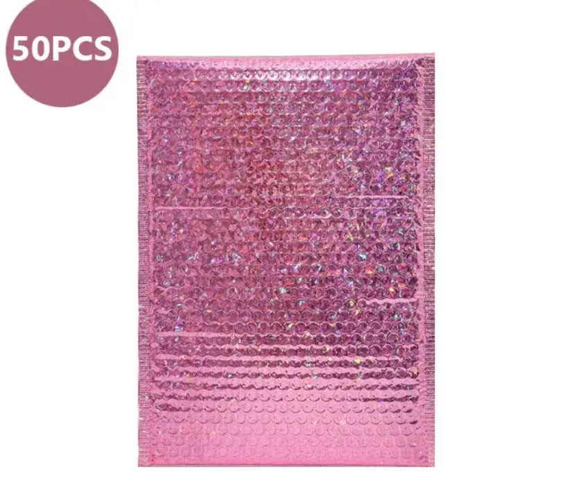 50 Pcs Holographic Packaging