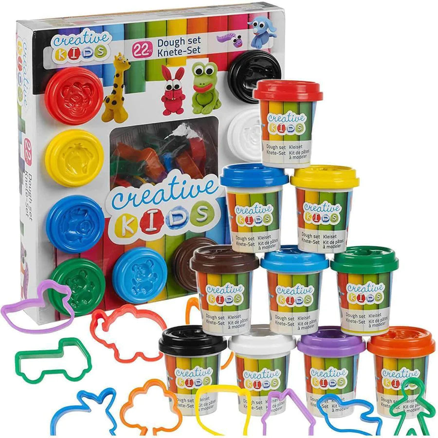 22 Pieces Play Dough Set & Accessories