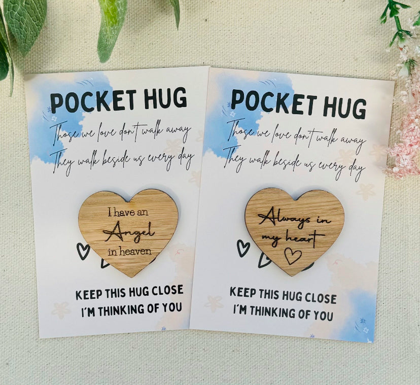 Memorial Pocket Hug