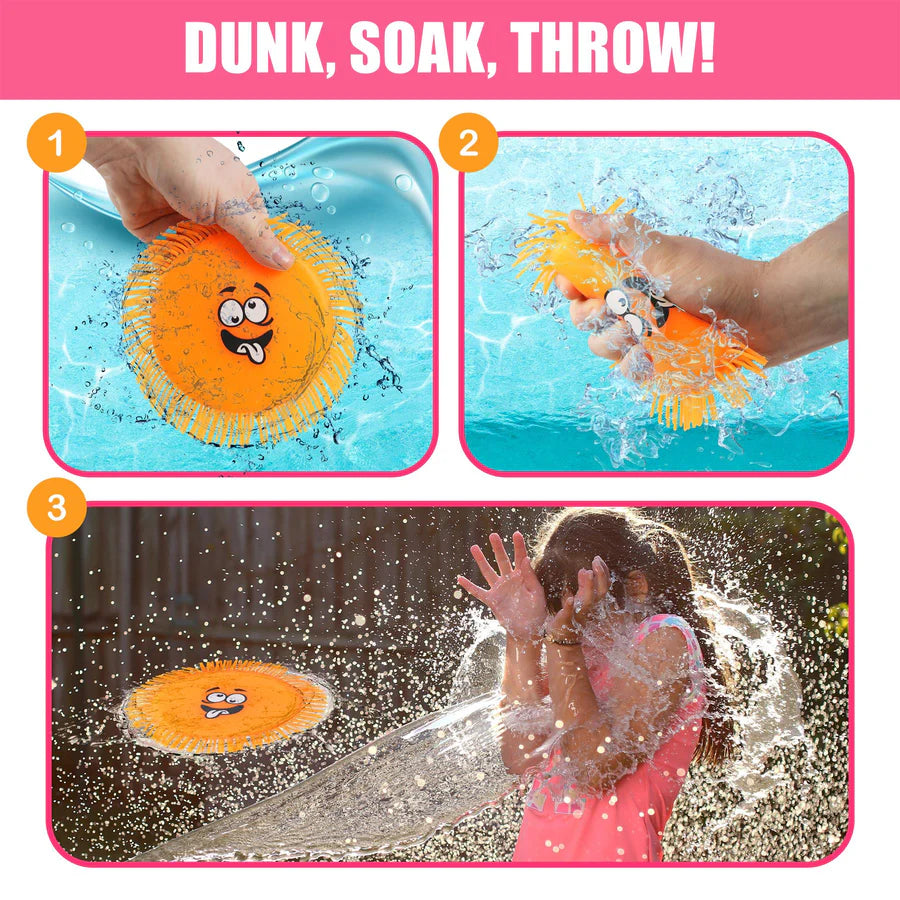 Water Absorbing Flying Disc Toy