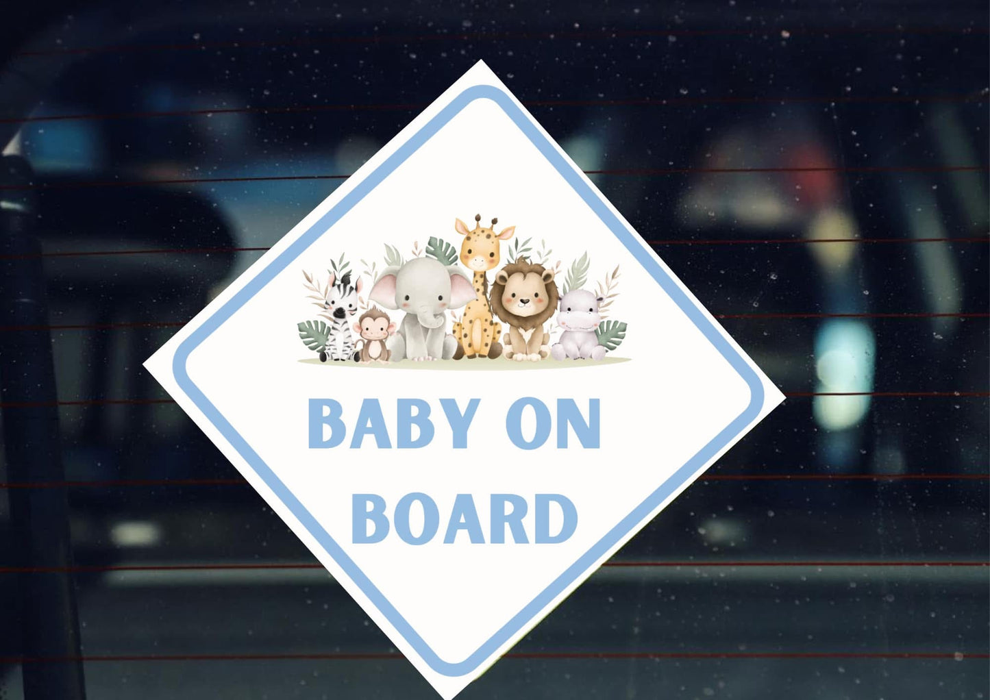 Baby Car Sign