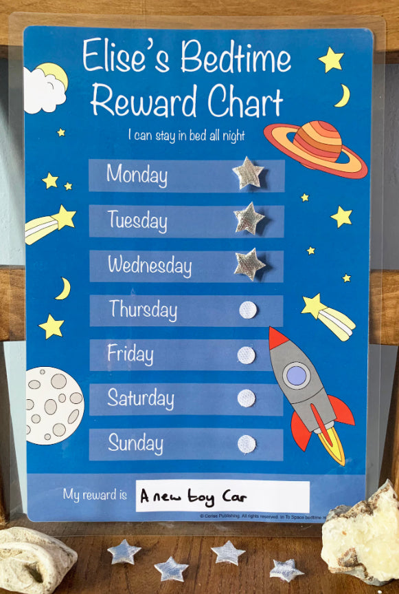 Personalised Bedtime Reward Chart