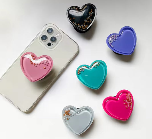 Heart Phone Pop Socket