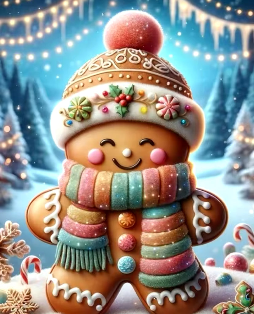 Gingerbread Diamond Arts