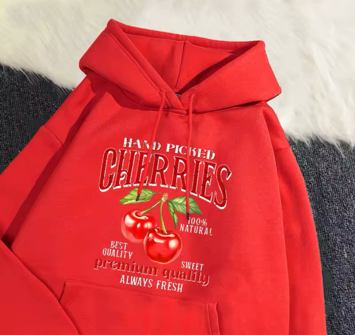 Ladies Cherry Hoody