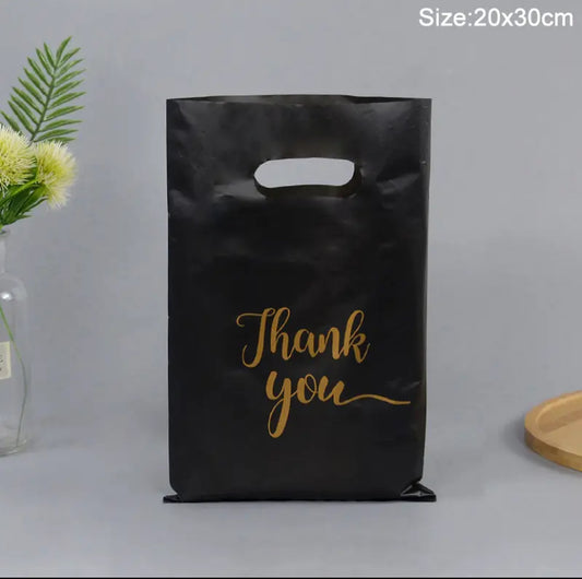 100pcs Thank You Gift Bags