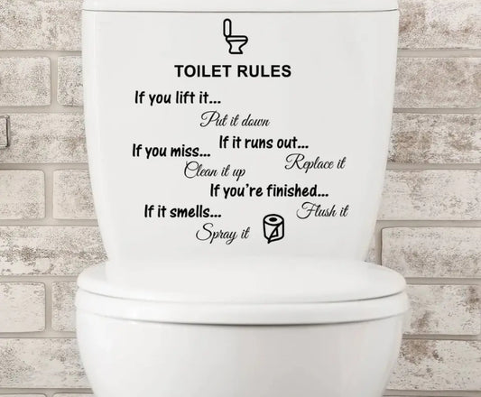 Toilet Sticker