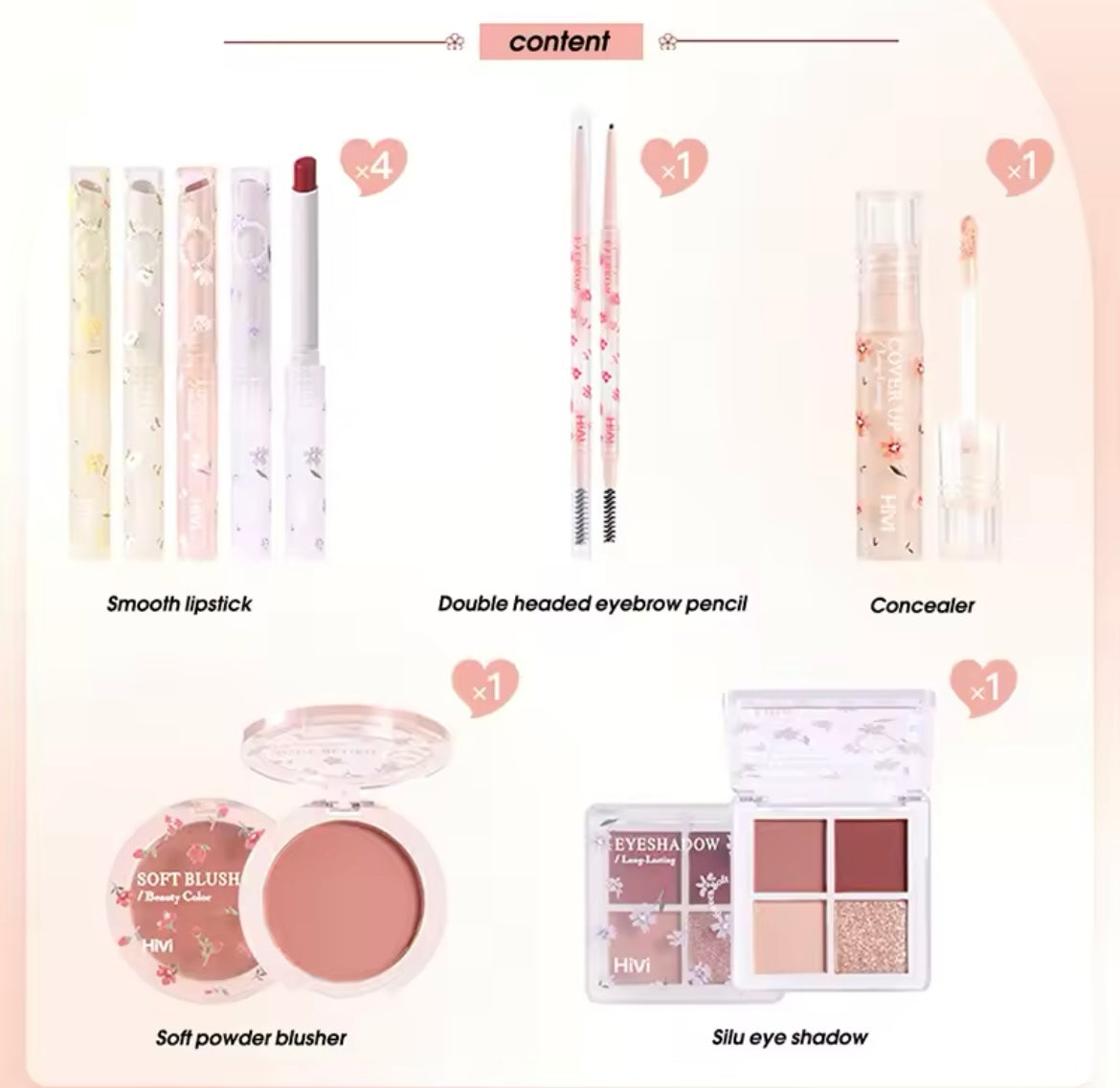 Makeup Kit For Women Full Kit,Long-Wearing Makeup Set