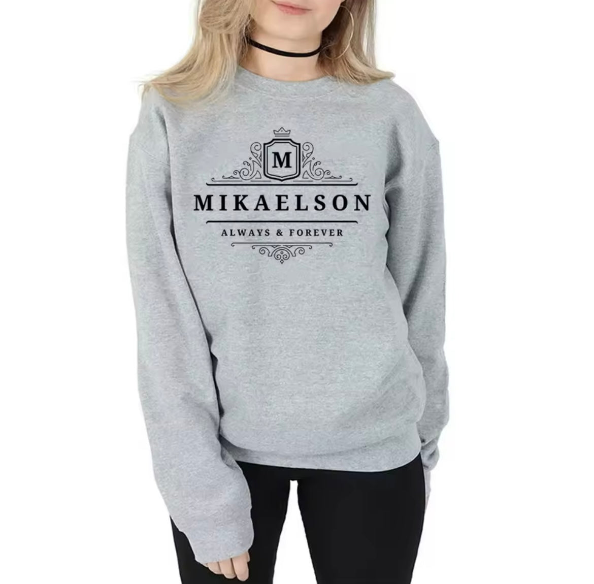 M sweatshirt