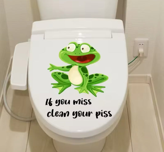 Toilet Sticker