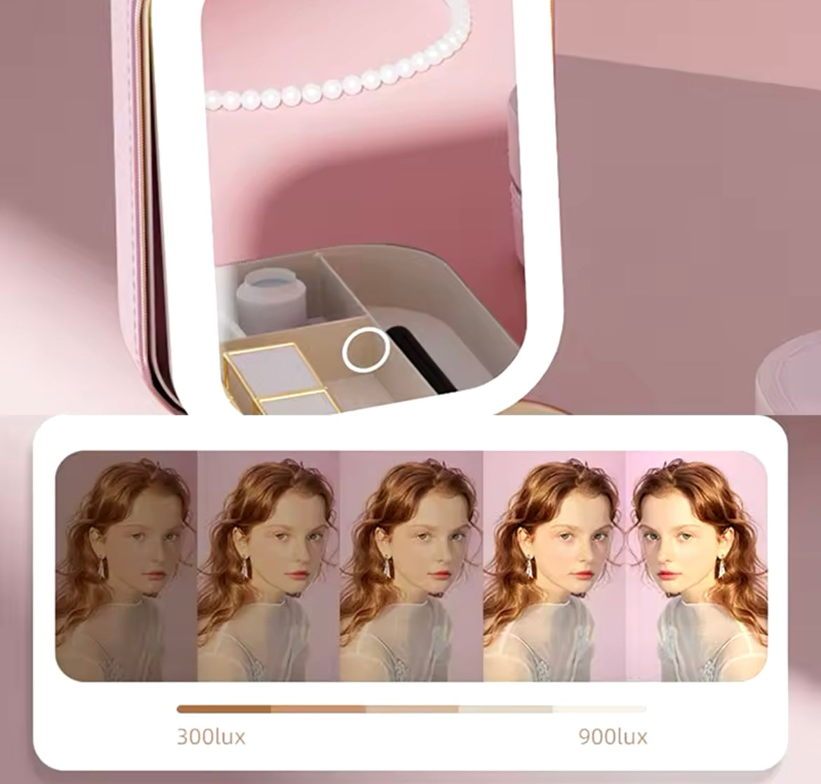 LED Makeup Bag