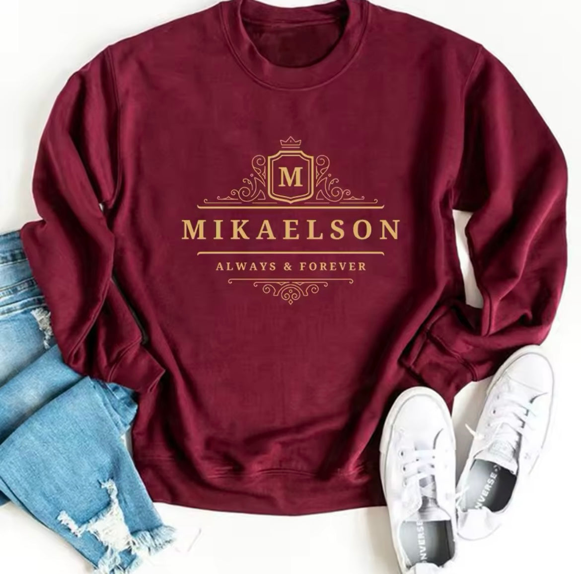 M sweatshirt