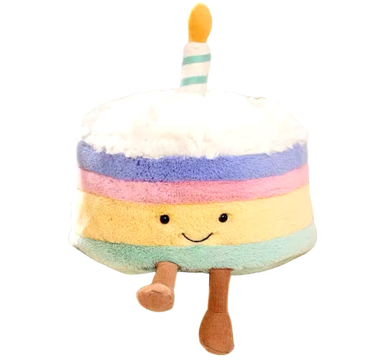 Birthday cake plush