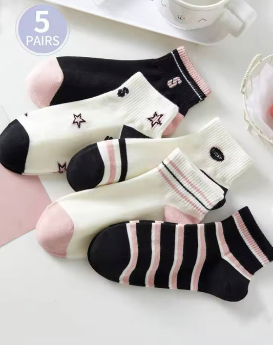 Star/stripes socks