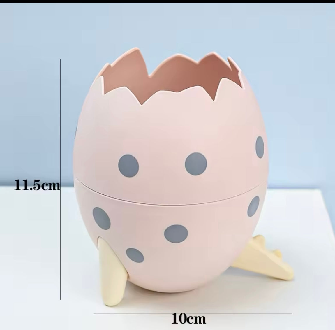 Dino egg stationary holder