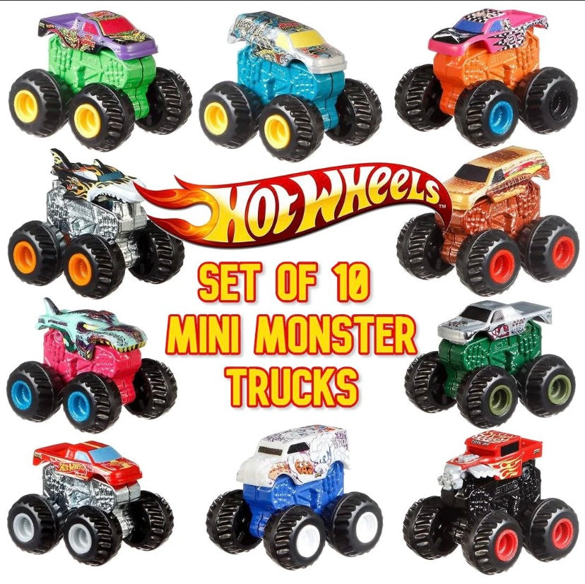 Mini monster trucks