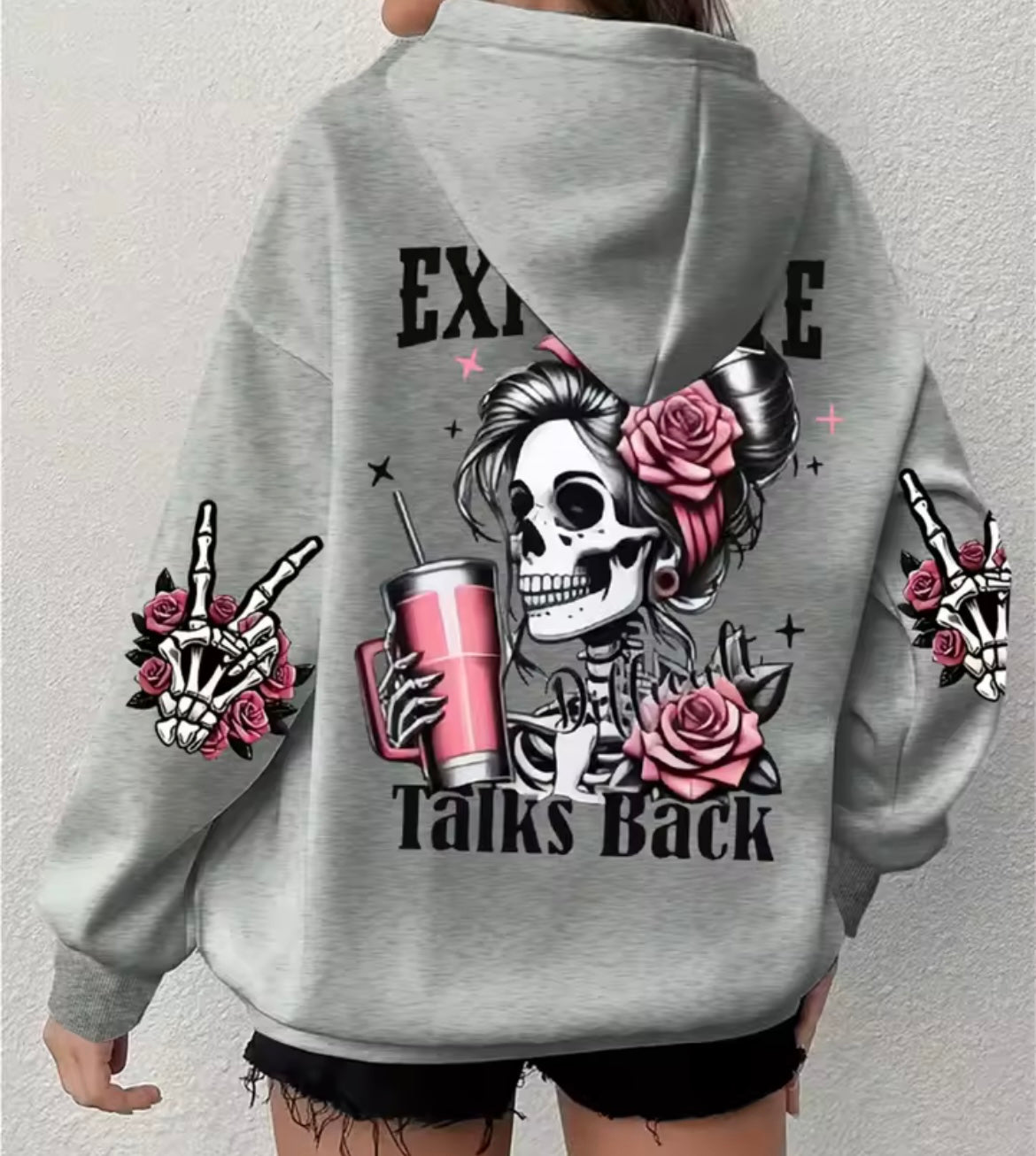 Skull hoody