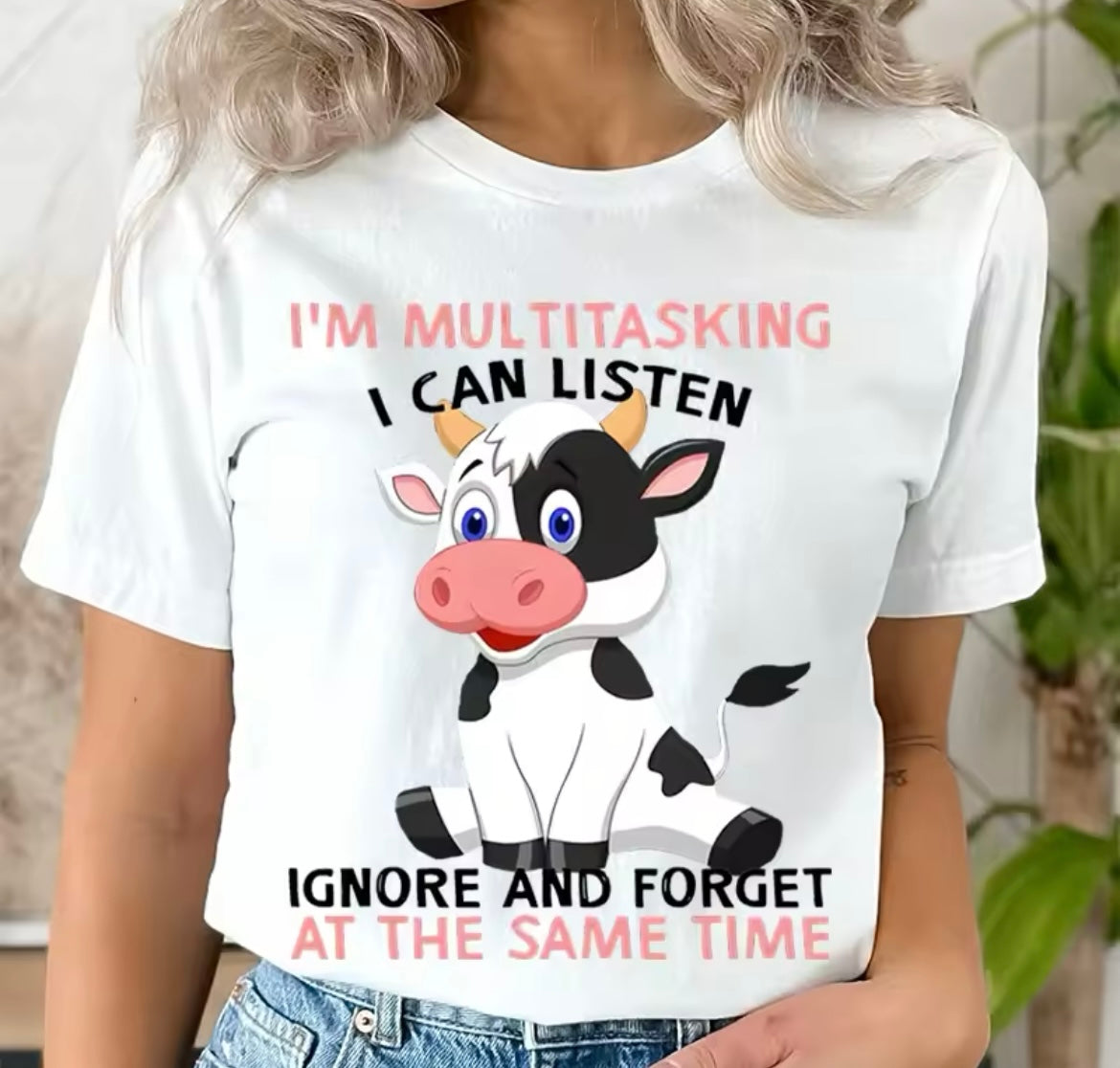 Cow t shirt