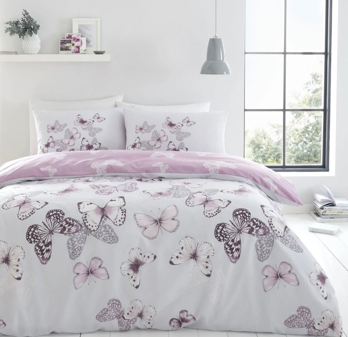 Scatter Butterfly Duvet Cover Set