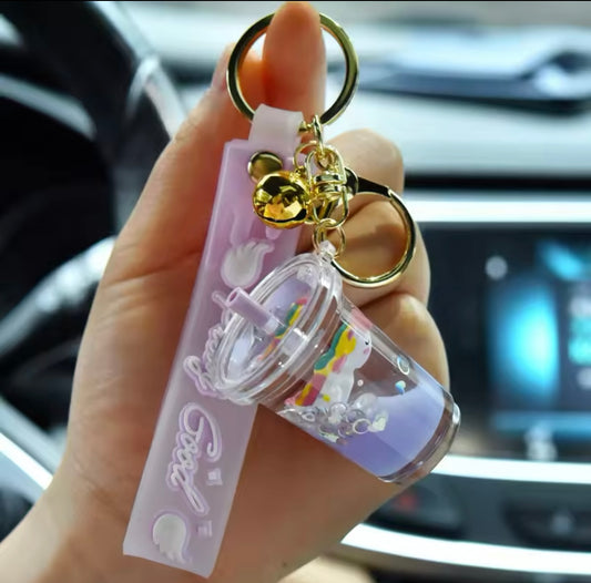 Unicorn keyring