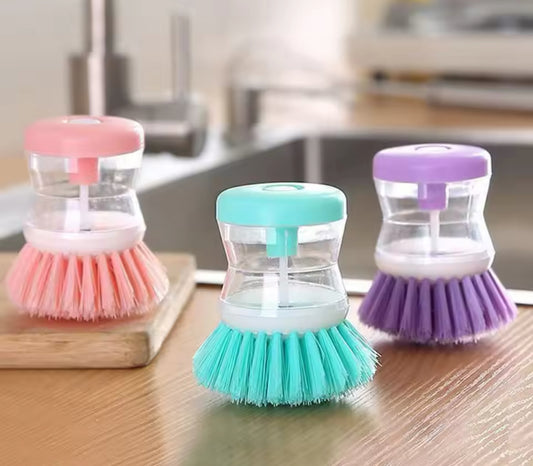 Kitchen dish washing brush