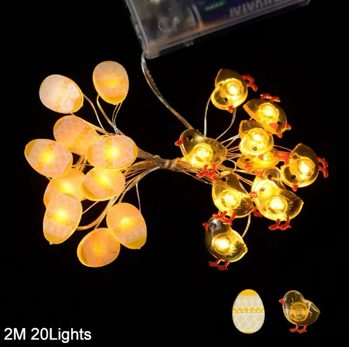 Easter string lights