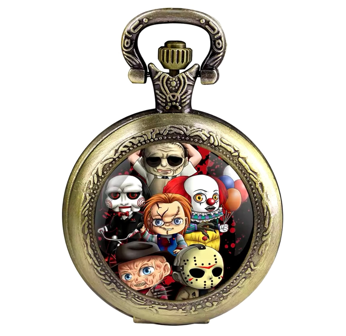 Horror pocket watch