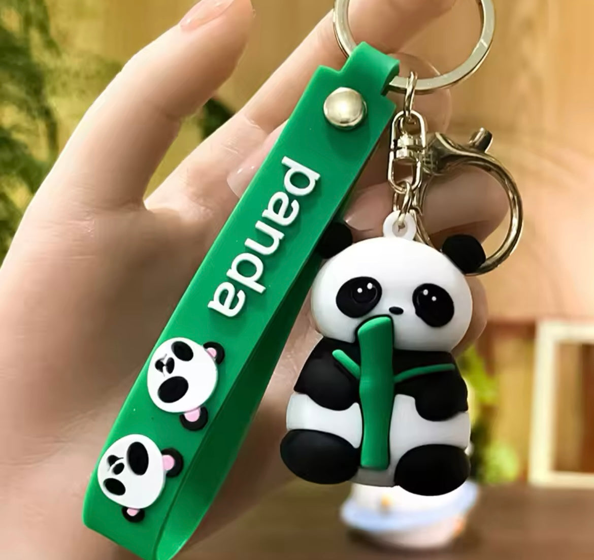 Panda keychain