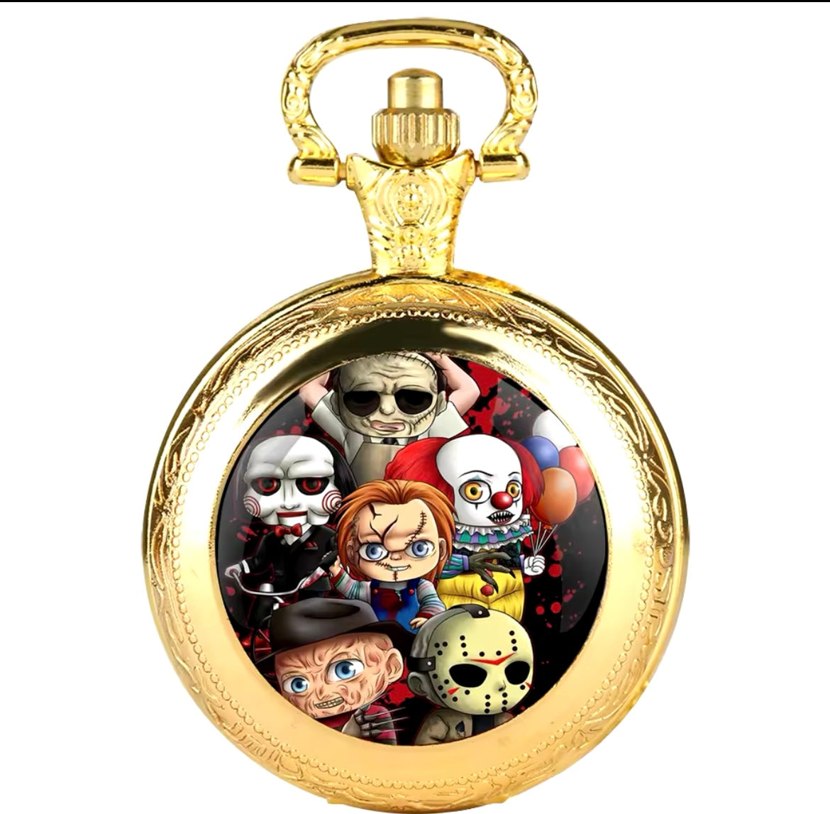 Horror pocket watch