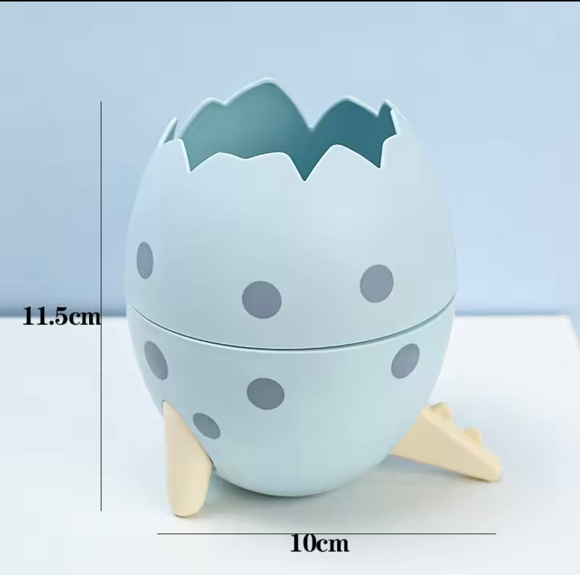 Dino egg stationary holder