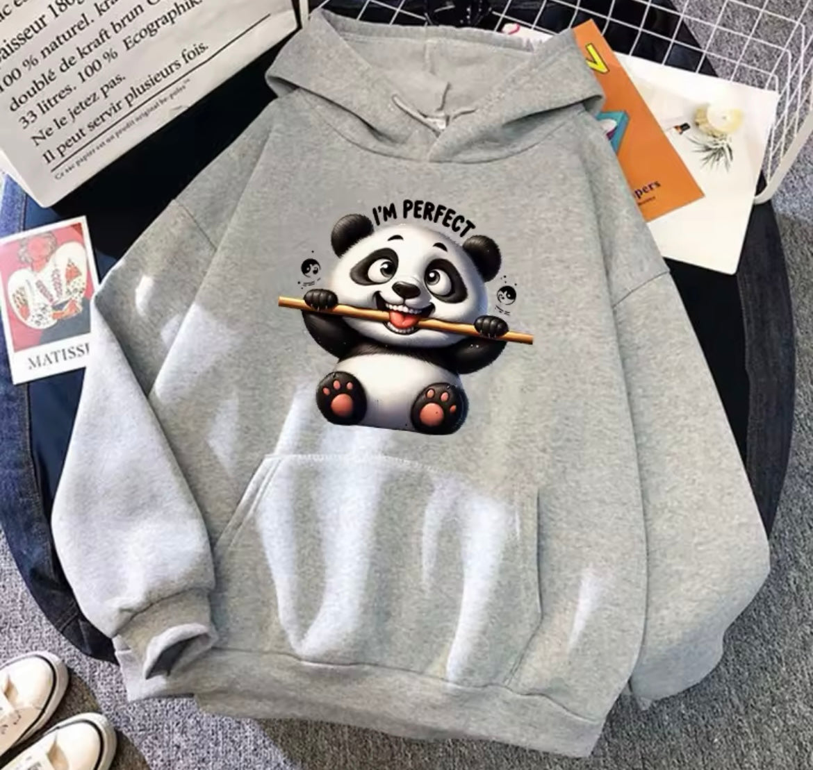 Panda hoody