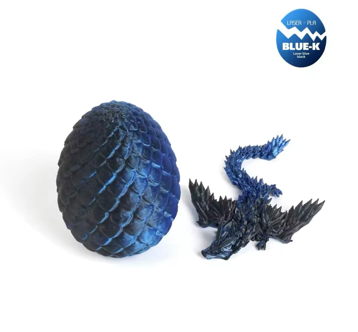 3D Printed Gradient Wings Flying Dragon