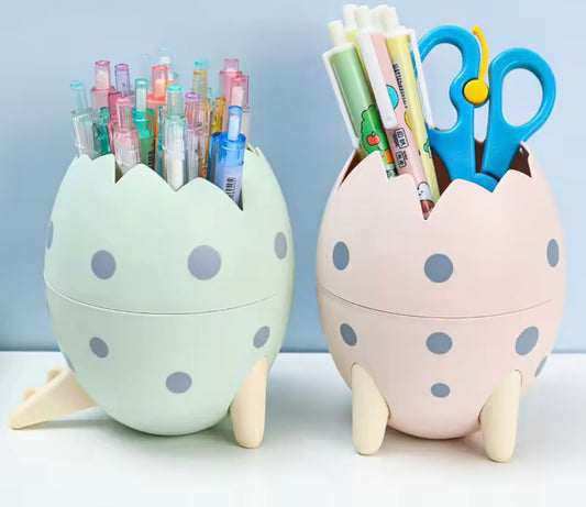 Dino egg stationary holder