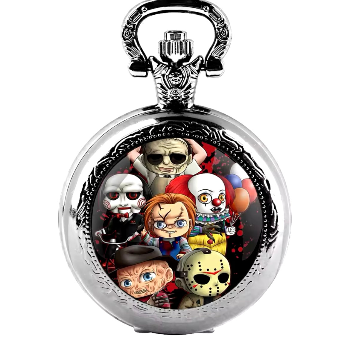 Horror pocket watch