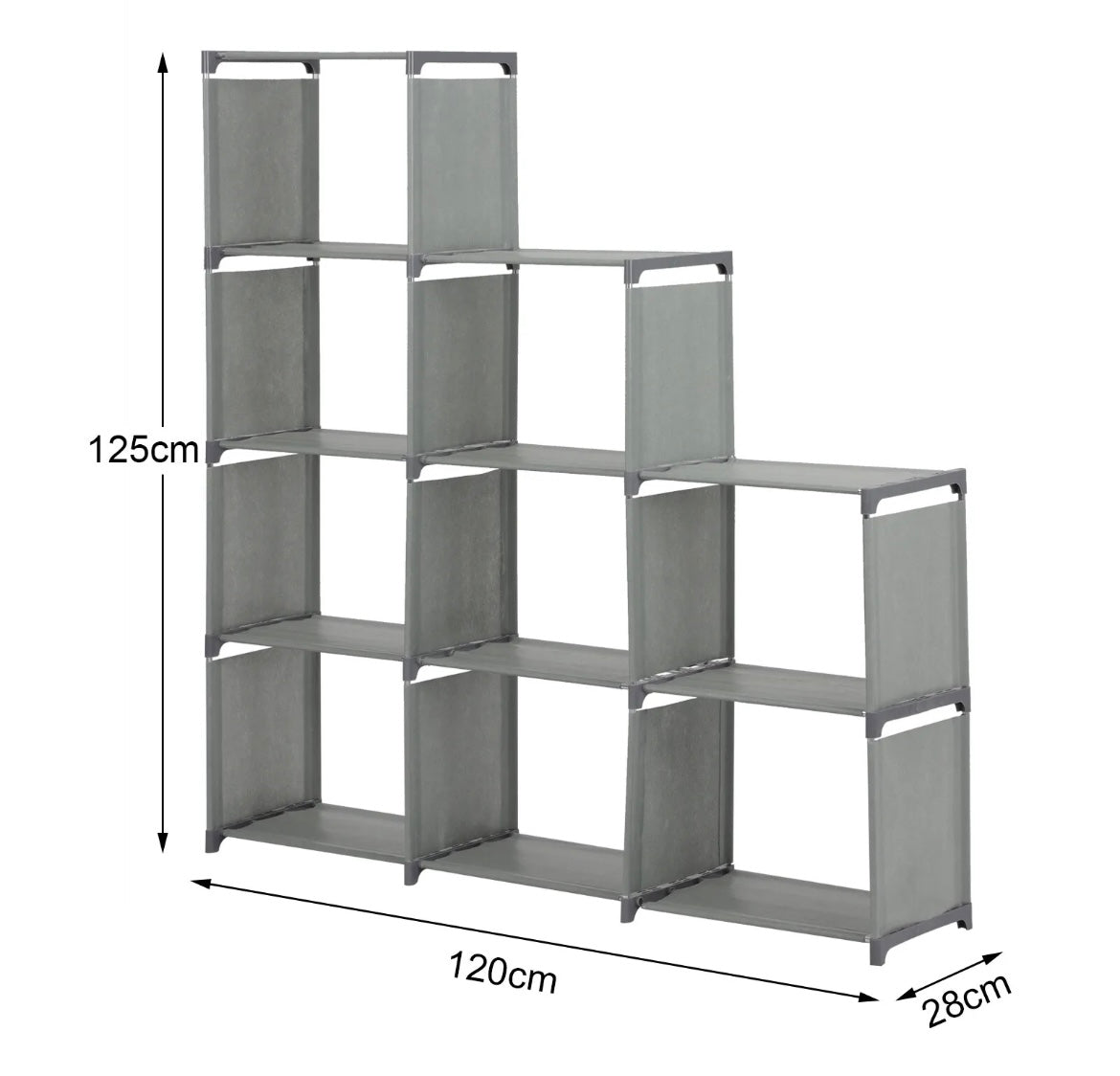 9 Cube Shelf Display Furniture Storage