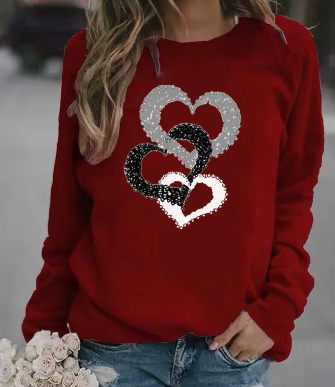 Heart jumper