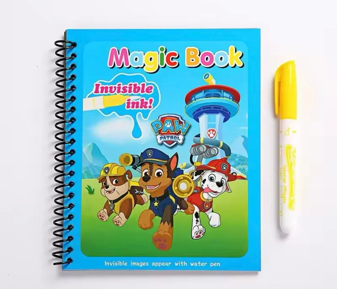 Magic water colour book