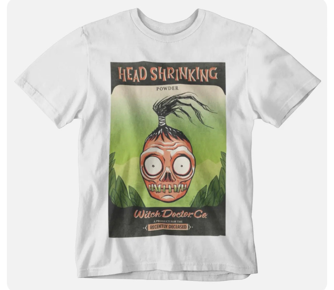 T-Shirt Head Shrinking Powder tee