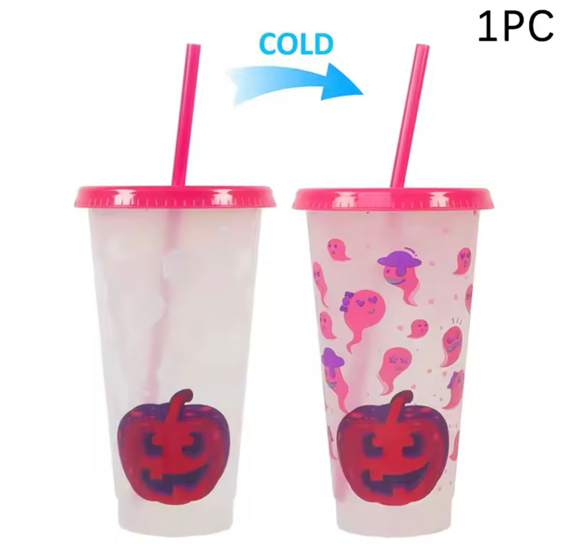 Colour changing tumbler