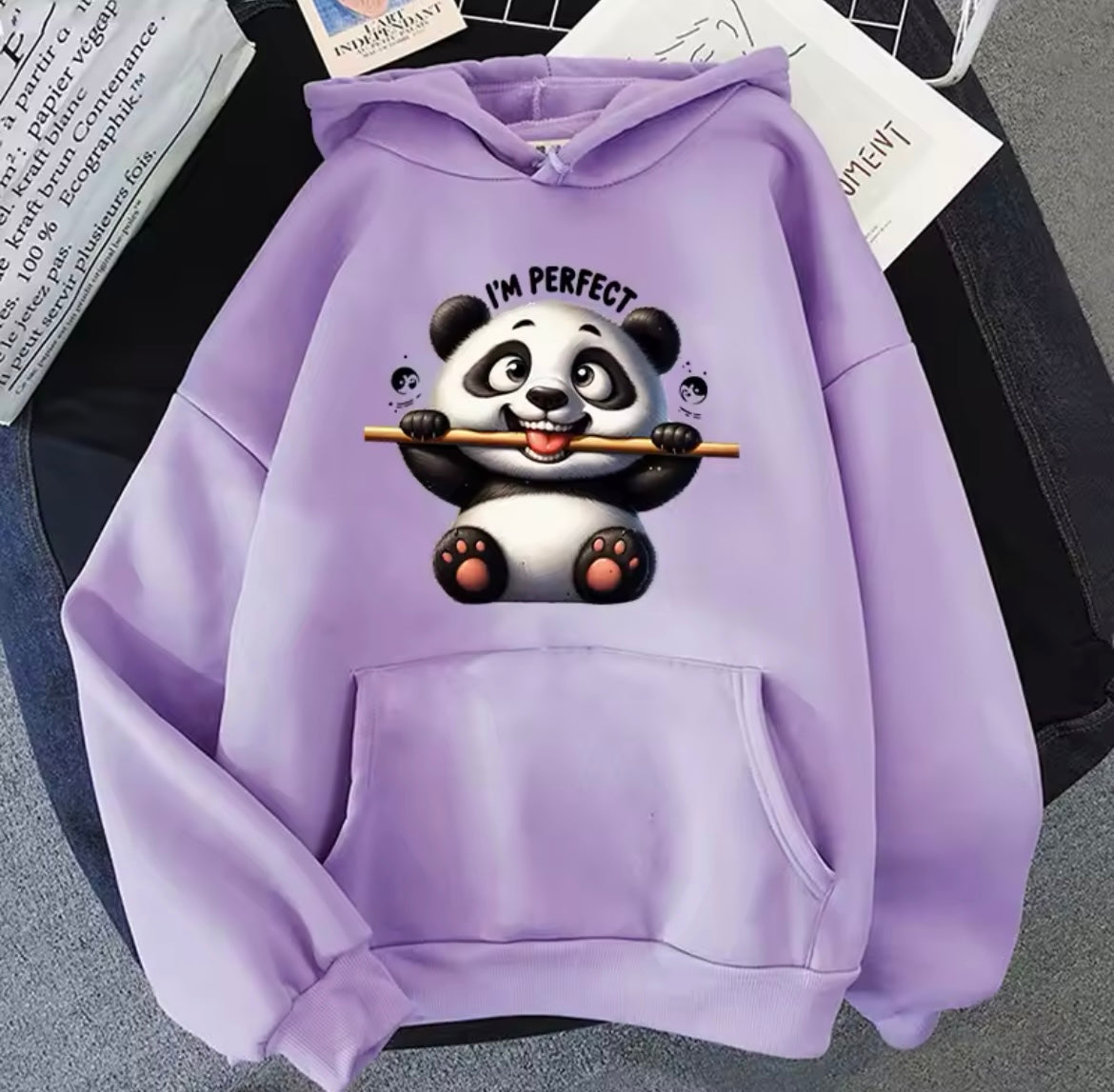 Panda hoody