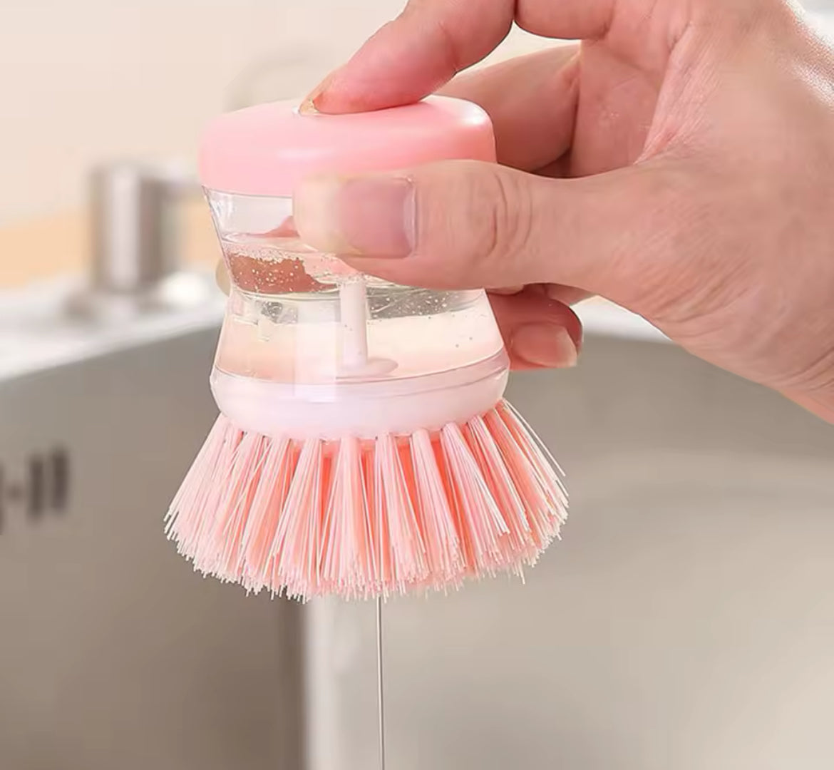 Kitchen dish washing brush