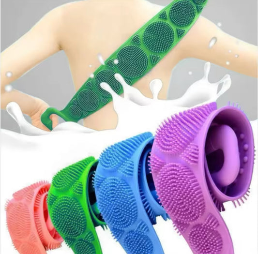 Silicone body scrubber