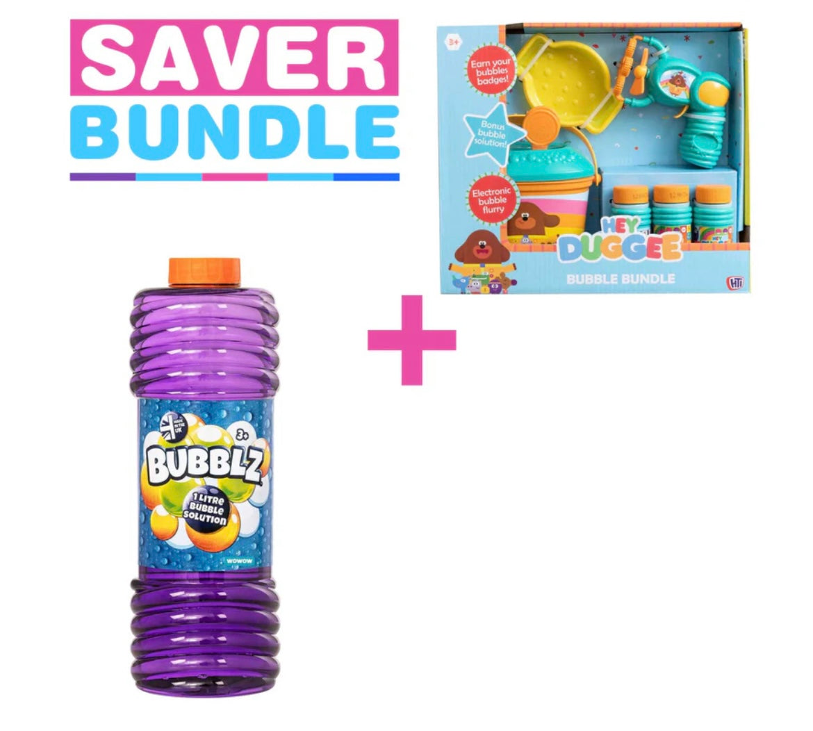 Bubble Bundle + Bubblz 1Ltr. Bubble Solution Bundle