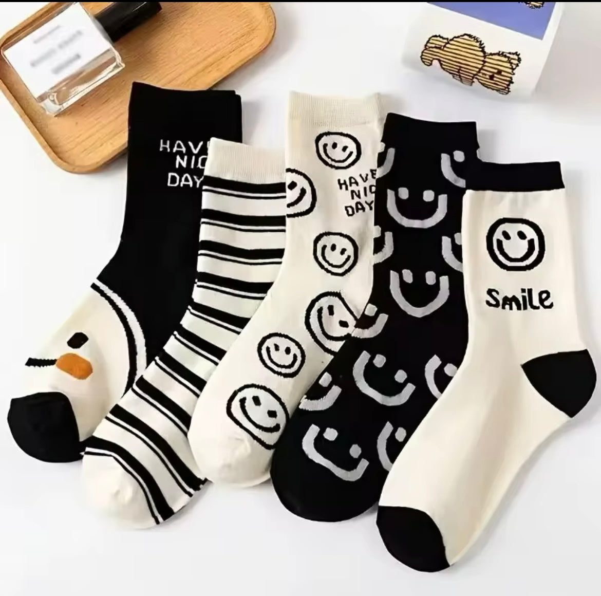 Smile women socks