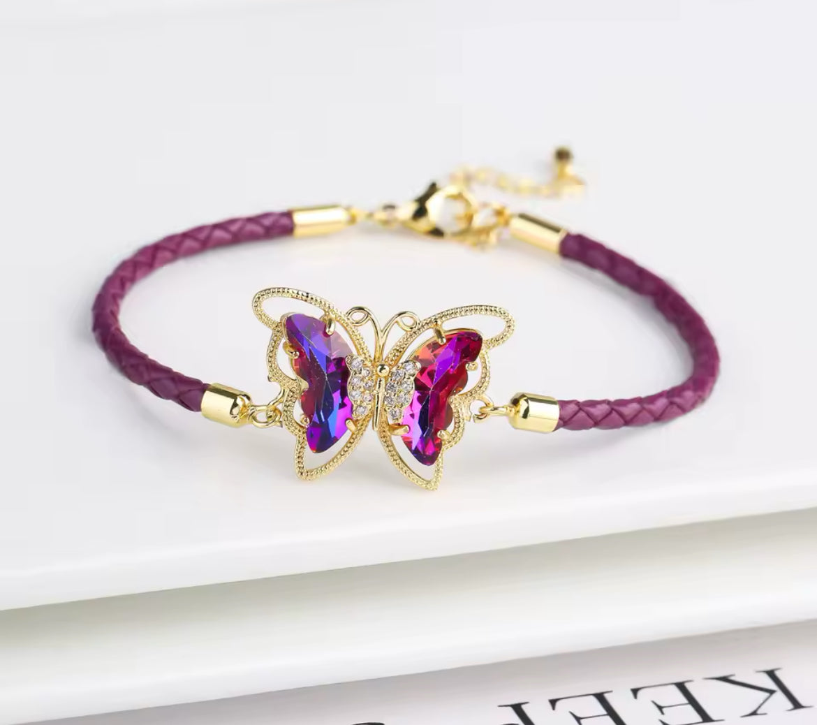 Butterfly bracelets