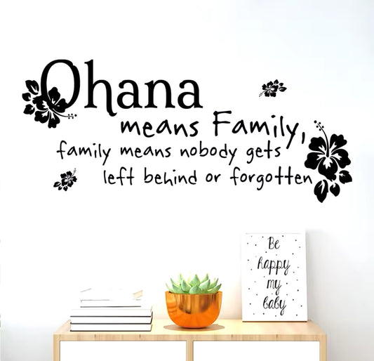 Family wall sticker