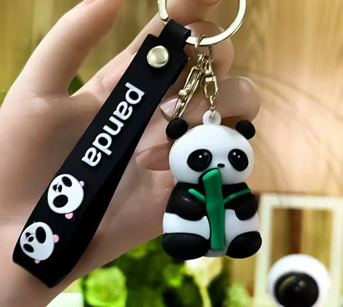 Panda keychain