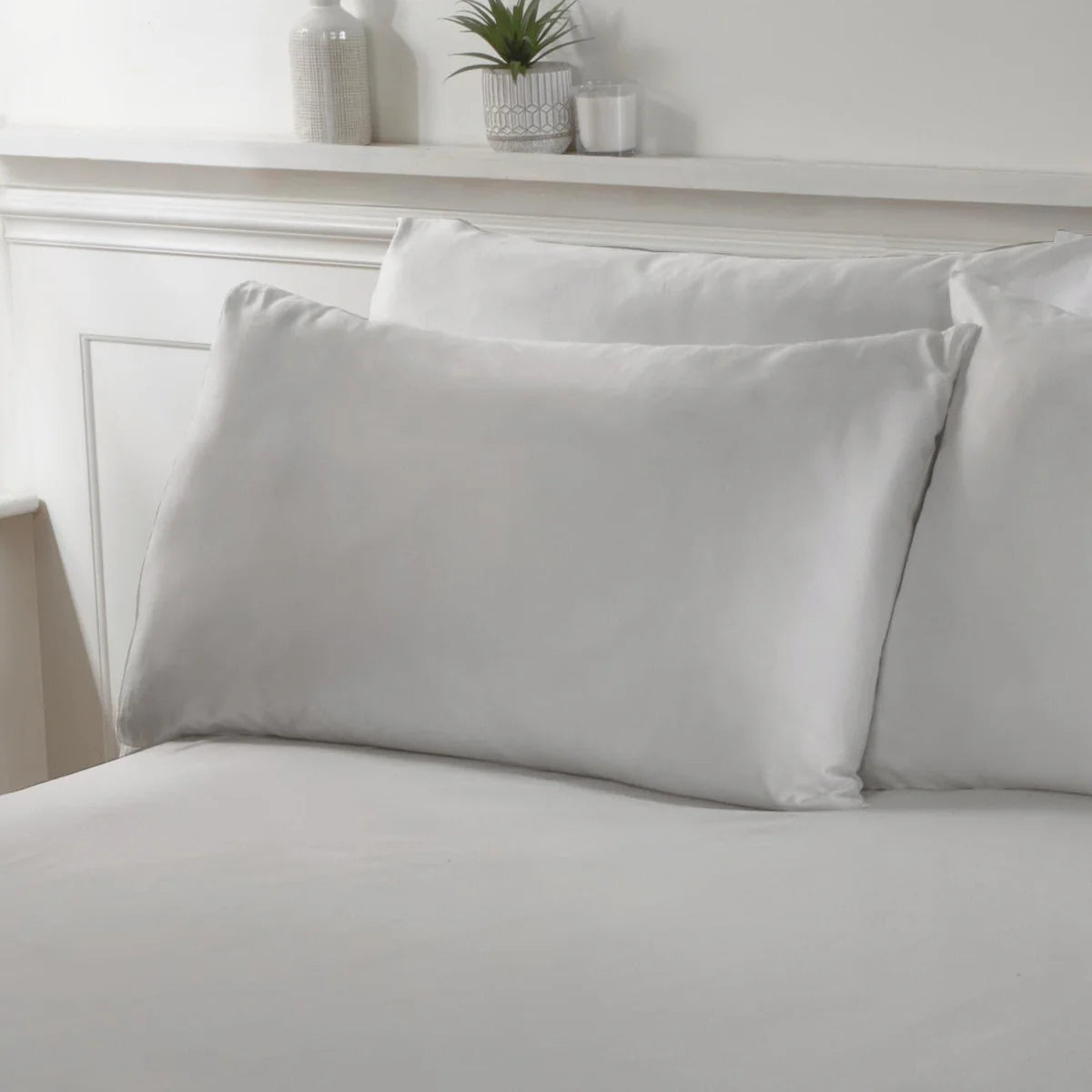 So Soft Microfibre Grey Pillowcases Pair