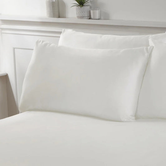 So Soft Microfibre Cream Pillowcases Pair