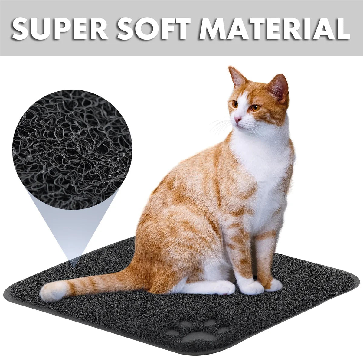 Rubber Cat Litter Mat